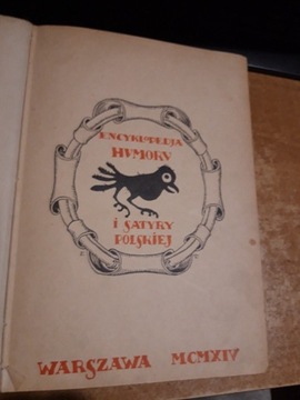 Encyklopedja Humoru i Satyry Polskiej,1-4- W-a1914