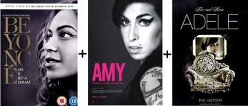 BEYONCE (ENG)+AMY (PL)+ADELE (ENG) [2+1+1 DVD]