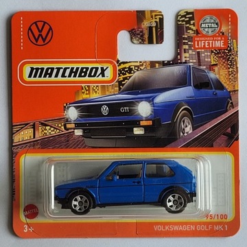 Matchbox VW Volkswagen Golf MK 1 GTI