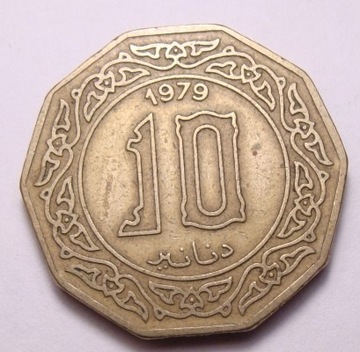 Algieria 10 dinars 1979
