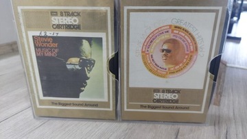 Kasety Typu 8 Track Stevie Wonder Tamla Motown