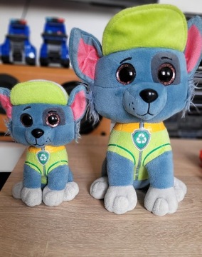 2x Rocky.Paw Patrol.Psi Pstrol.16 i 24 cm.