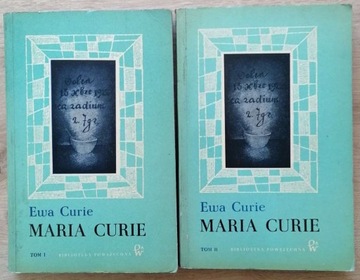 Maria Curie tom 1,2 Ewa Curie
