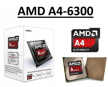 Procesor AMD A4-6300 2 x 3,7 GHz