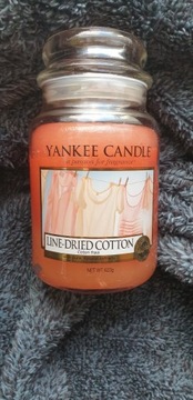 Nowa świeca Yankee Candle Line-dried Cotton