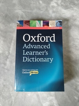OXFORD ADVANCED LEARNER'S DICTIONARY słownik ang