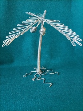 Palma figurka z drutu prezent dekoracja
