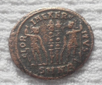 Starożytny Rzym antyczna moneta miedź 2