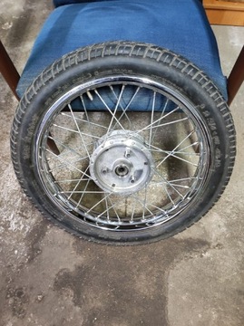 Simson S51 s50 s53 koło jezdne stalowe chrom 