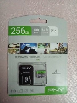 Karta pamięci MicroSDXC 256 GB PNY Elite 100MB/s