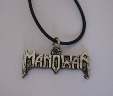 metalowy naszyjnik wisiorek  Manowar