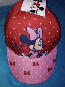 Nowa czapka z daszkiem myszka Minnie 52