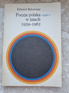 Poezja polska w latach 1939-1965, Cz.1.