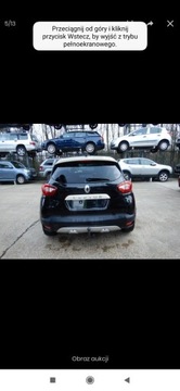 RENAULT CAPTUR 13r. KLAPA BAGAZNIKA + SZYBA