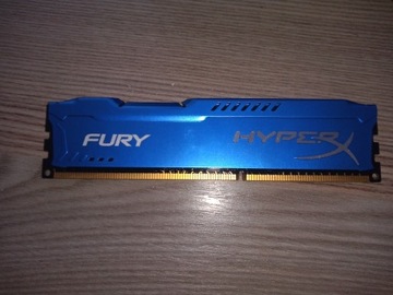 RAM 4GB DDR3 1600MHz CL10 Kingston HyperX Fury
