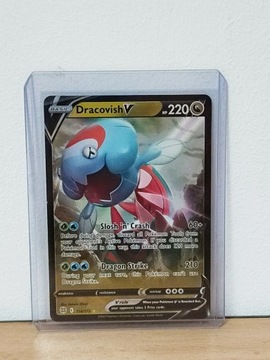 Karta Pokemon TCG Dracovish V Brilliant Stars 