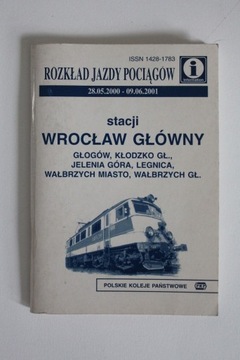 Rozkład Jazdy Pociągów Wrocław Główny 2000-01