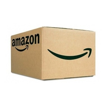 Amazon box.  A,B