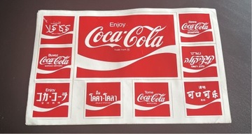 Kolekcjonerskie naklejki Coca Cola 1987 rok