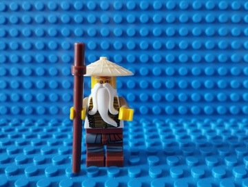 Minifigurka kompatybilna z LEGO Mistrz Wu Ninjago