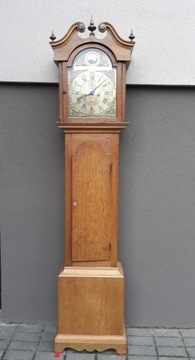 7 Stary zegar podłogowy sprawny long case