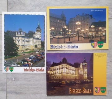 Bielsko-Biała - ratusz - Plac Wolności 