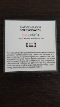 Odpromiennik komputerowy harmonizator Bio-info4 