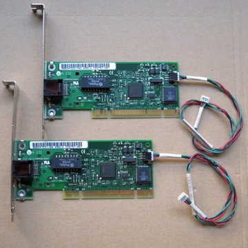 Karty sieciowe Ethernet PCI Intel GD82559 RJ45 x2