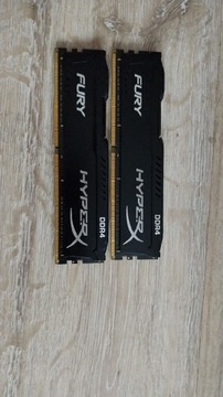 HyperX 8GB (2x8GB) 2666MHz CL16 Fury Black