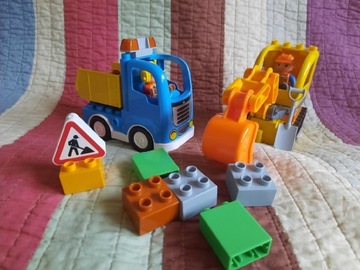 Maszyny budowlane, koparka, Lego 10812