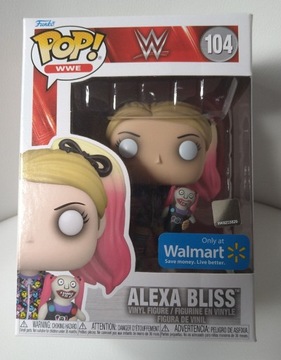 ALEXA BLISS Funko Pop WWE 104 Walmart Exclusive