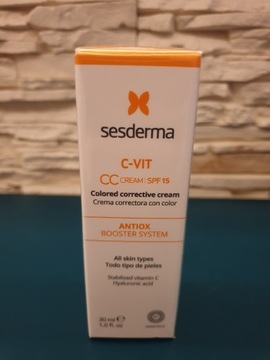 Sesderma C-Vit CC SPF 15 krem korygujący 30 ml