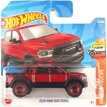 2020 RAM 1500 REBEL Hot Wheels 1:64