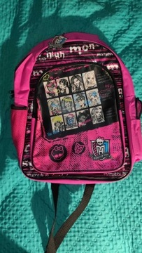 Plecak dziecięcy dziewczęcy różowy Monster High