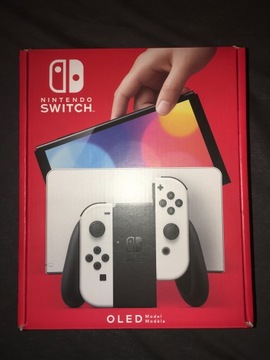 Nintendo Switch OLED biała nowa