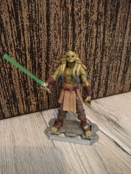 69 HASBRO STAR WARS KIT FISTO JEDI MASTER