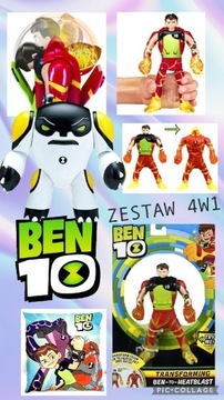 zestaw KULOPŁOT + BEN10 transformujący + poduszka