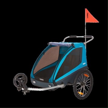 Thule Przyczepka rowerowa 2w1 Coaster XT,niebieska