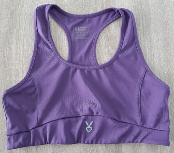 Biustonosz sportowy Cardio Bunny fiolet L