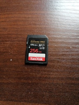 Adapter San Disk extreme pro 256gb