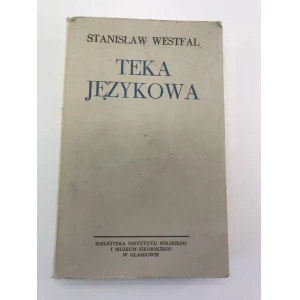 Stanisław Westfal Teka językowa