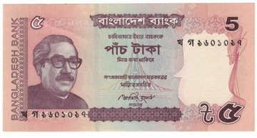 BANGLADESZ 5 TAKA 2012 r