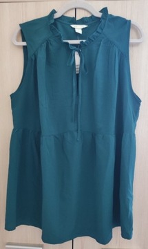 Bluzka ciążowa H&M Mama r. XL (48/50) nowa zielona