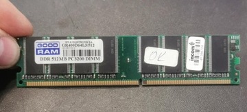 Pamięć RAM DDR (DDR1) 512MB 400 PC3200