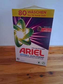 Ariel 80 prań proszek 4,8kg niemiecki