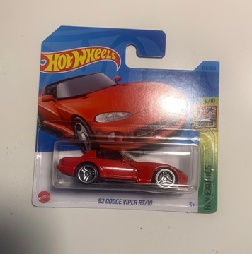 HOT WHEELS 92 Dodge viper rt/10 nowy