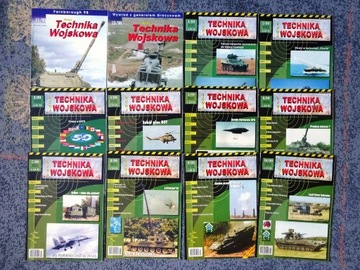 Nowa Technika Wojskowa 12 numerów 1998-1999