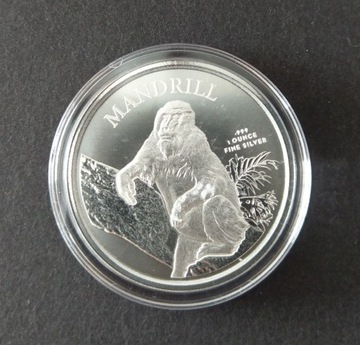 Mandrill 1oz silver 2021