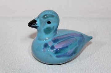 Mała figurka ceramiczna kaczka, Majorka