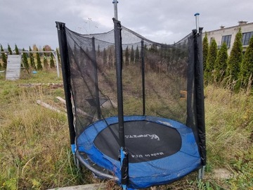 TRAMPOLINA OGRODOWA 183CM Z SIATKĄ FUNFIT